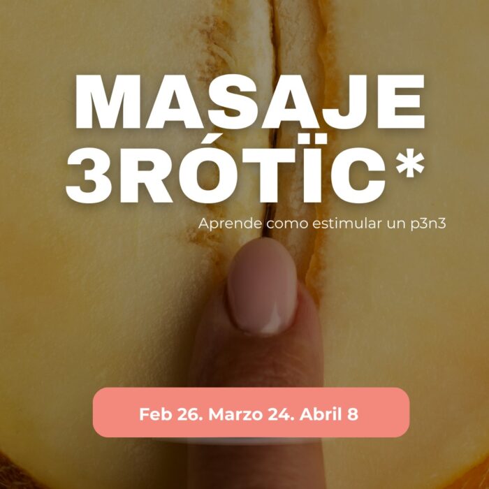 Taller de masaje erótico